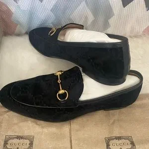 Gucci | Shoes | Gucci Jelani 15 Mens Black Suede Shoe One  display picture 1